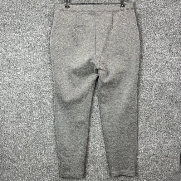 St. John‎ Women’s Sz 12 Gray Dress Thick Pants USA Made - Picture 2 of 8